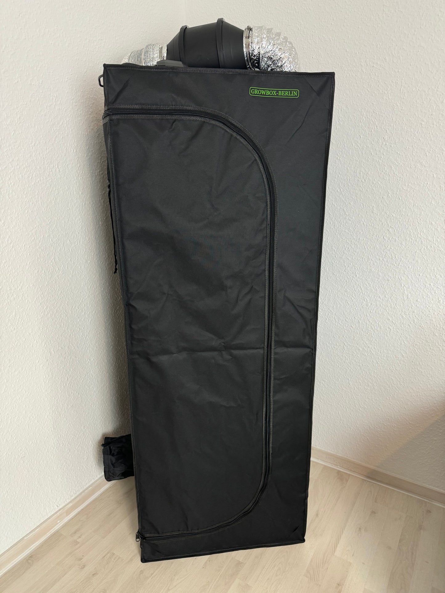 Growbox Komplettset LED für 3 Pflanzen 60x60x160cm