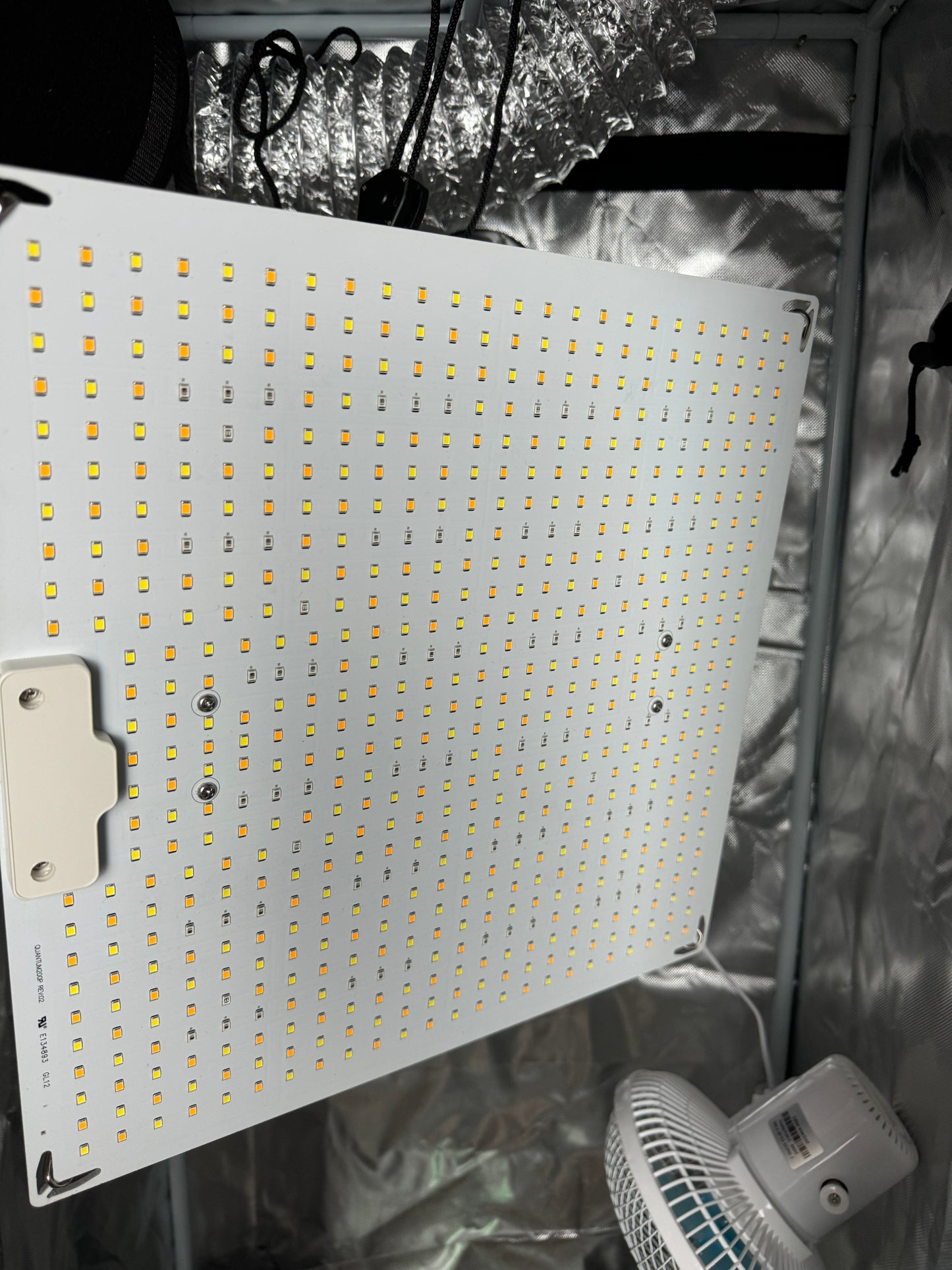 Growbox Komplettset LED für 3 Pflanzen 60x60x160cm